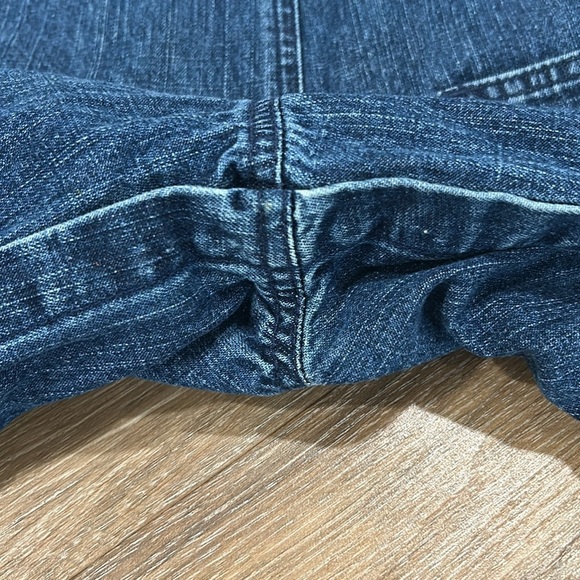 Talbots bib overalls boys 18 months tool theme 100% cotton denim blue - Picture 8 of 10